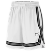 Nike Dri-fit Swoosh Fly Women's Basketball Shorts In White/black