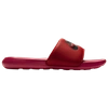 Nike Men's Victori One Slide Sandals From Finish Line In Red/black