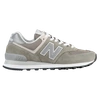 New Balance 574 Sneakers In Gray And White In Grey/white
