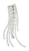 AREA BAGUETTE CRYSTAL FRINGE HAIRCLIP,AREAA30151