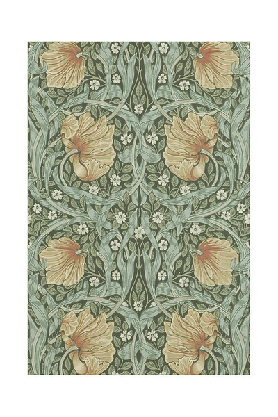 Morris & Co. Pimpernel Wallpaper In Green