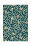 Morris & Co. Bird & Pomegranate Wallpaper In Blue