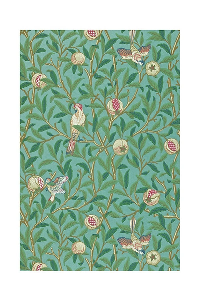 Morris & Co. Bird & Pomegranate Floral Wallpaper