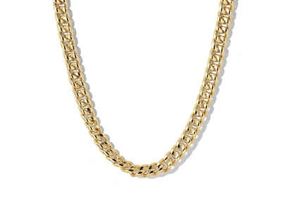 Quay Chunky Curb Necklace In Gold