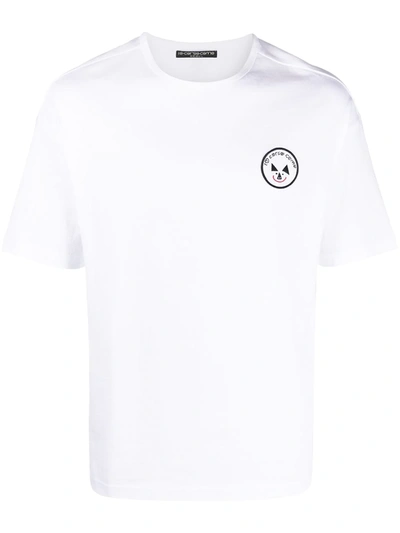 10 Corso Como Logo-print Crew-neck T-shirt In White