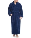 ARUS MEN'S SHAWL COLLAR FULL ANKLE LENGTH FLEECE BATHROBE, XXL BEDDING