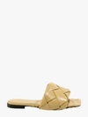 Bottega Veneta The Lido Woven Napa Sandals In Beige