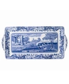 SPODE BLUE ITALIAN SANDWICH TRAY, 13"