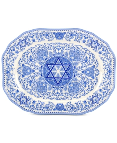 SPODE HANUKKAH OVAL PLATTER