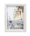 Lawrence Frames Bradley Whitewashed Gray Picture Frame In White