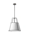 DAINOLITE 1 LIGHT TRAPEZOID PENDANT