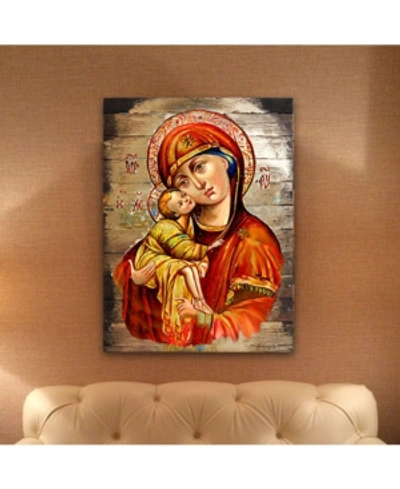 Designocracy Vladimir Virgin Mary Icon In Multi