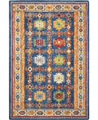 Nourison Vivid Viv09 Navy 5' X 7'6" Area Rug