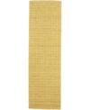 Nourison Marana Mnn01 Gold 2'3" X 8' Runner Rug In Gold