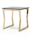 FURNITURE OF AMERICA MEILAND GLASS TOP END TABLE