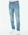 Lazer Men's Skinny Fit Maximum Comfort Flexible Denim Jeans In Blue 1