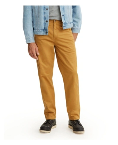 Levi's Youth Tapered Fit Carpenter Pants In Medal Bronze Tan-brown