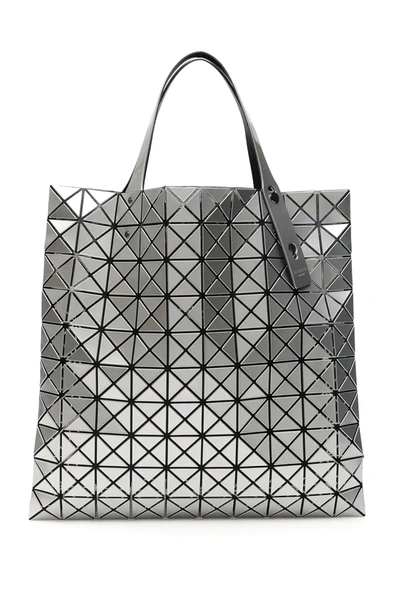 Bao Bao Issey Miyake Large Prism Mirror Shopper In Grey,silver,black