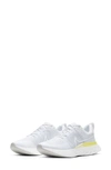 Nike Women's React Infinity 2 Road Running Shoes In White/light Marine/citron Tint