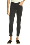 Rag & Bone Cate Mid-rise Skinny Stretch-denim Jeans In Black
