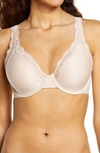 Wacoal Softy Styled Underwire Full Coverage Bra In Rose Dust