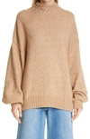 SEE BY CHLOÉ BEAD DETAIL WOOL & COTTON SWEATER,S21SMP03510