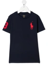 RALPH LAUREN EMBROIDERED LOGO T-SHIRT