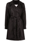 MONCLER PADDED MID-LENGTH BELTED TRENCH COAT