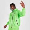 Nike Men's Sportswear Windrunner Woven Hooded Jacket In Mean Green