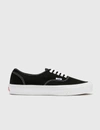 Vans Black Og Authentic Lx Sneakers In Black