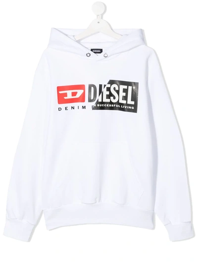 DIESEL TEEN SGIRKHOODCUTYX OVER HOODIE