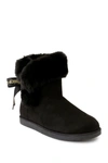 Juicy Couture King Winter Boot In Black Micro