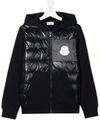 MONCLER TEEN PADDED HOODED JACKET