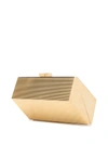 AU DEPART TEXTURED CLUTCH BAG