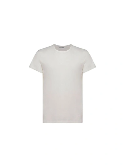 Jil Sander T-shirts And Polos Ivory In White