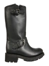 ASH ASH WOMEN'S BLACK OTHER MATERIALS BOOTS,TOXIC02WAXYBLACK 38