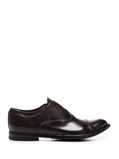 Officine Creative Men's Black Other Materials Lace-up Shoes