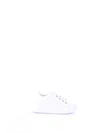 GUESS GUESS WOMEN'S WHITE LEATHER SNEAKERS,FL6BRDFAL12WHITE 40