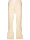 TWINSET CROPPED DRAINPIPE TROUSERS