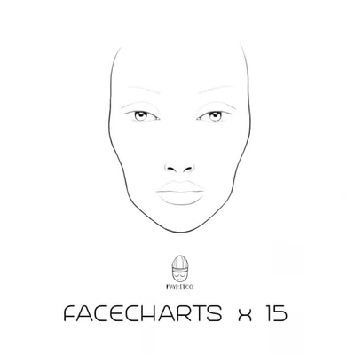 Mykitco. My Face Charts (pack Of 15)