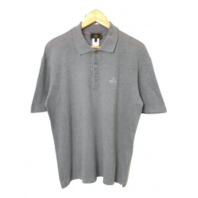 Pre-owned Fendi Polo Shirt In Grey