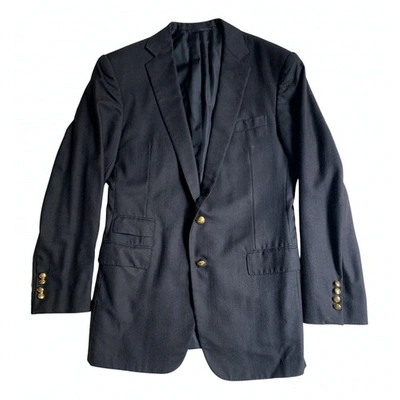 Pre-owned Ralph Lauren Cashmere Vest In Black