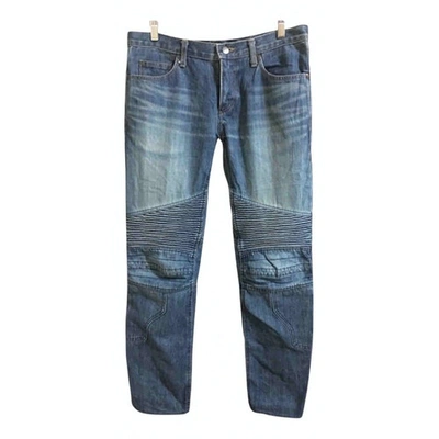Pre-owned Miharayasuhiro Straight Jeans In Blue