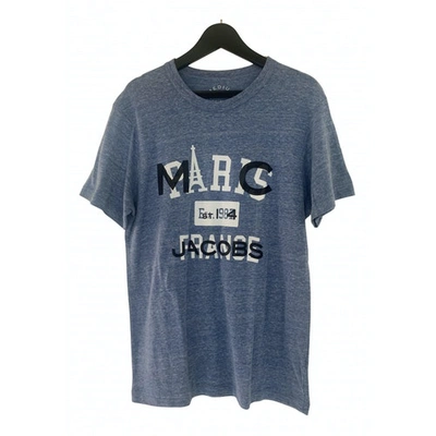 Pre-owned Marc Jacobs Blue Polyester T-shirt