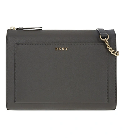 DKNY - Bryant saffiano leather cross-body bag