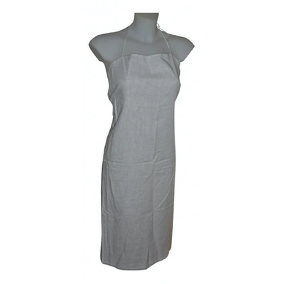 Pre-owned Narciso Rodriguez Mid-length Dress In White