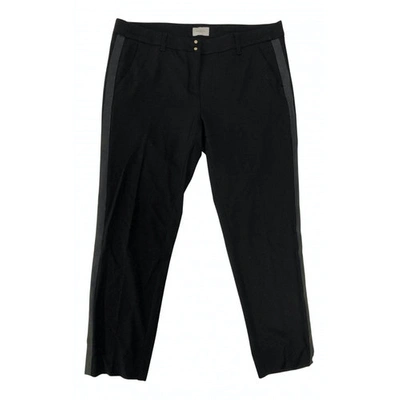 Pre-owned Marella Trousers In Black