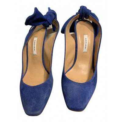Pre-owned Carven Heels In Blue