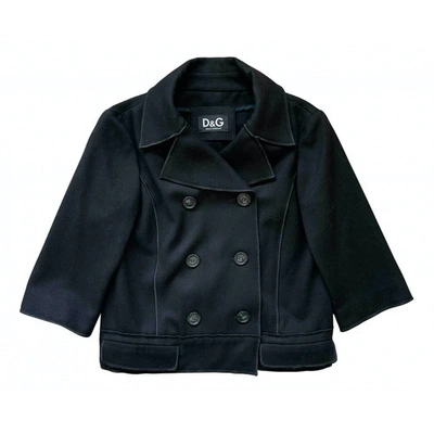 Pre-owned D&g Wool Jacket In Black