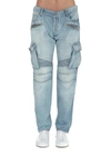 BALMAIN BALMAIN PANELLED CARGO JEANS